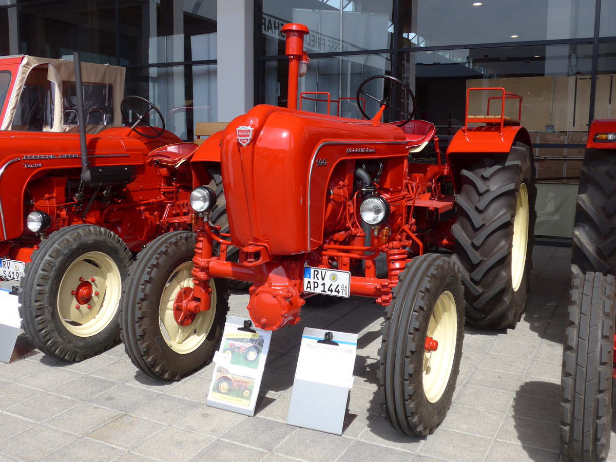 (193'397) - Porsche - RV-AP 144 - am 26. Mai 2018 in Friedrichshafen, Messe