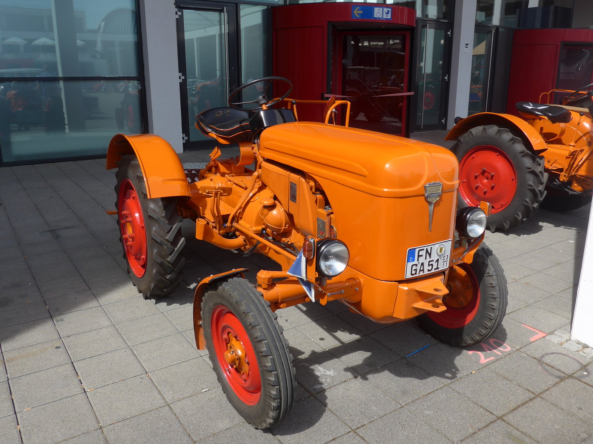 (193'409) - Porsche - FN-GA 51 - am 26. Mai 2018 in Friedrichshafen, Messe