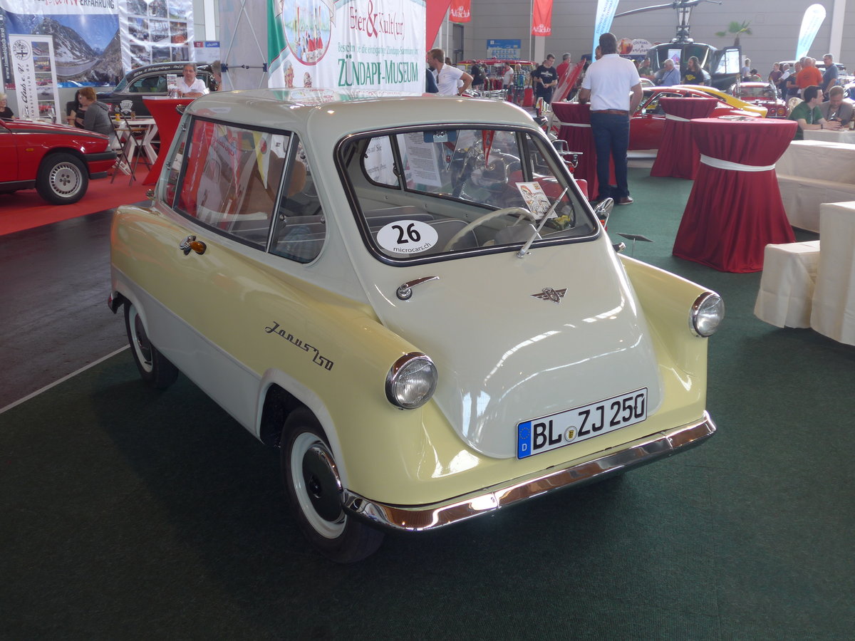 (193'421) - Zndapp - BL-ZJ 250 - am 26. Mai 2018 in Friedrichshafen, Messe