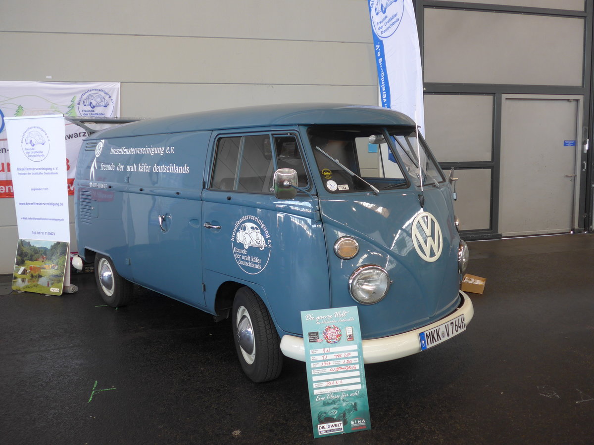 (193'436) - VW-Bus - MKK-V 764H - am 26. Mai 2018 in Friedrichshafen, Messe