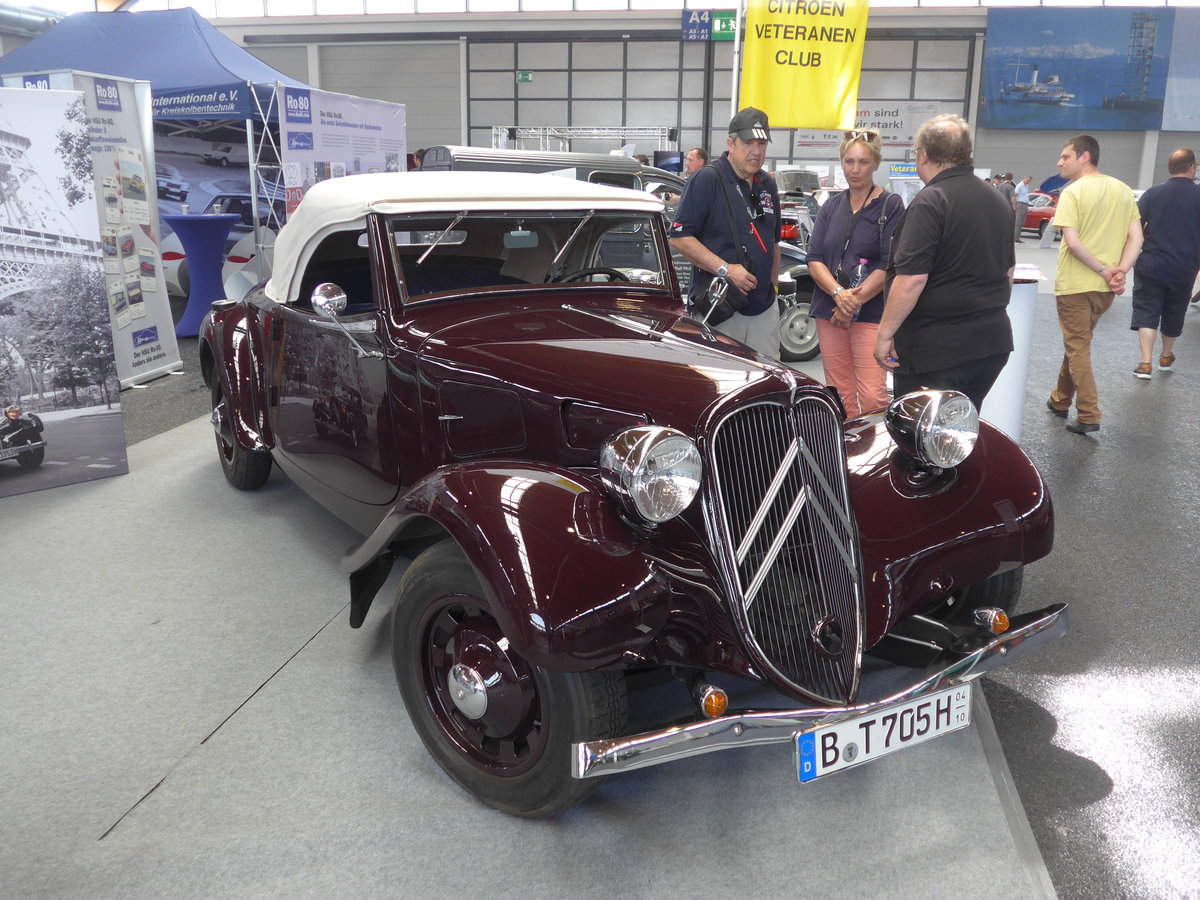 (193'472) - Citron - B-T 705H - am 26. Mai 2018 in Friedrichshafen, Messe