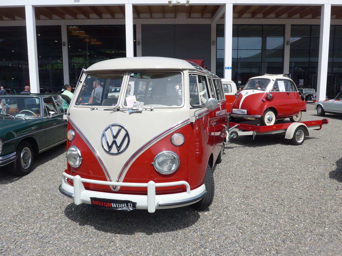 (193'493) - VW-Bus am 26. Mai 2018 in Friedrichshafen, Messe