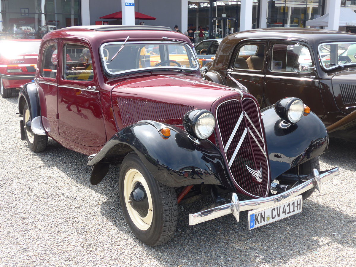 (193'496) - Citron - KN-CV 411H - am 26. Mai 2018 in Friedrichshafen, Messe