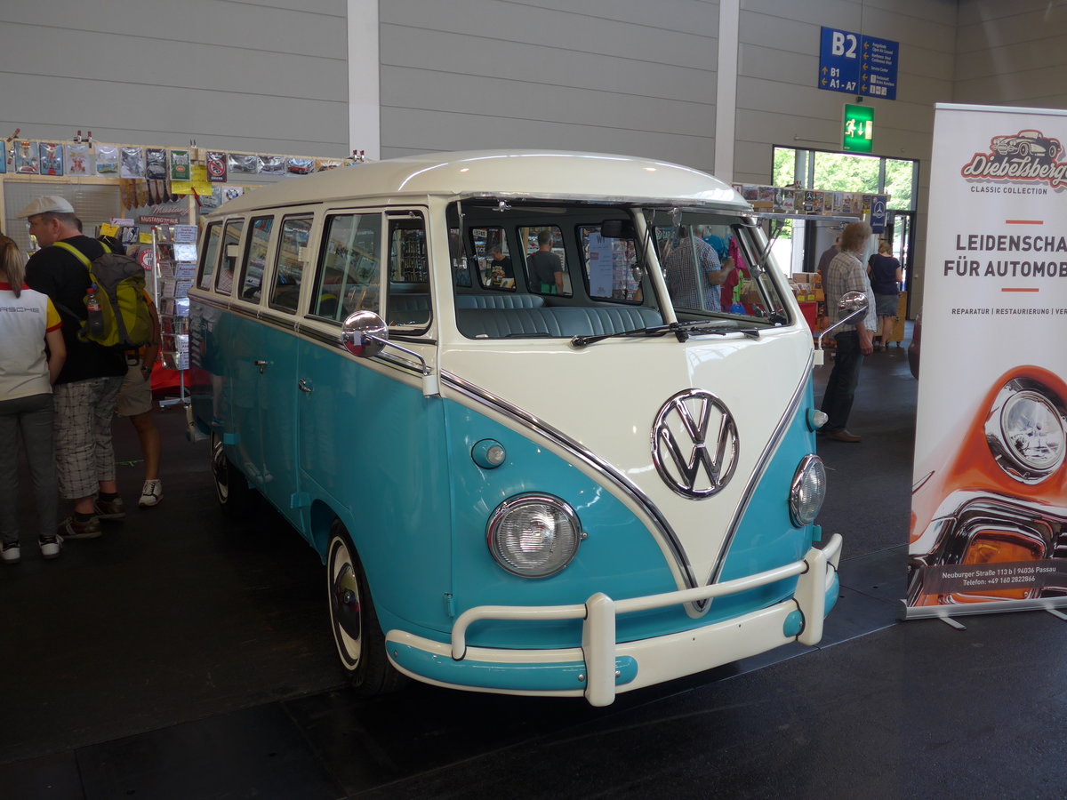 (193'514) - VW-Bus am 26. Mai 2018 in Friedrichshafen, Messe