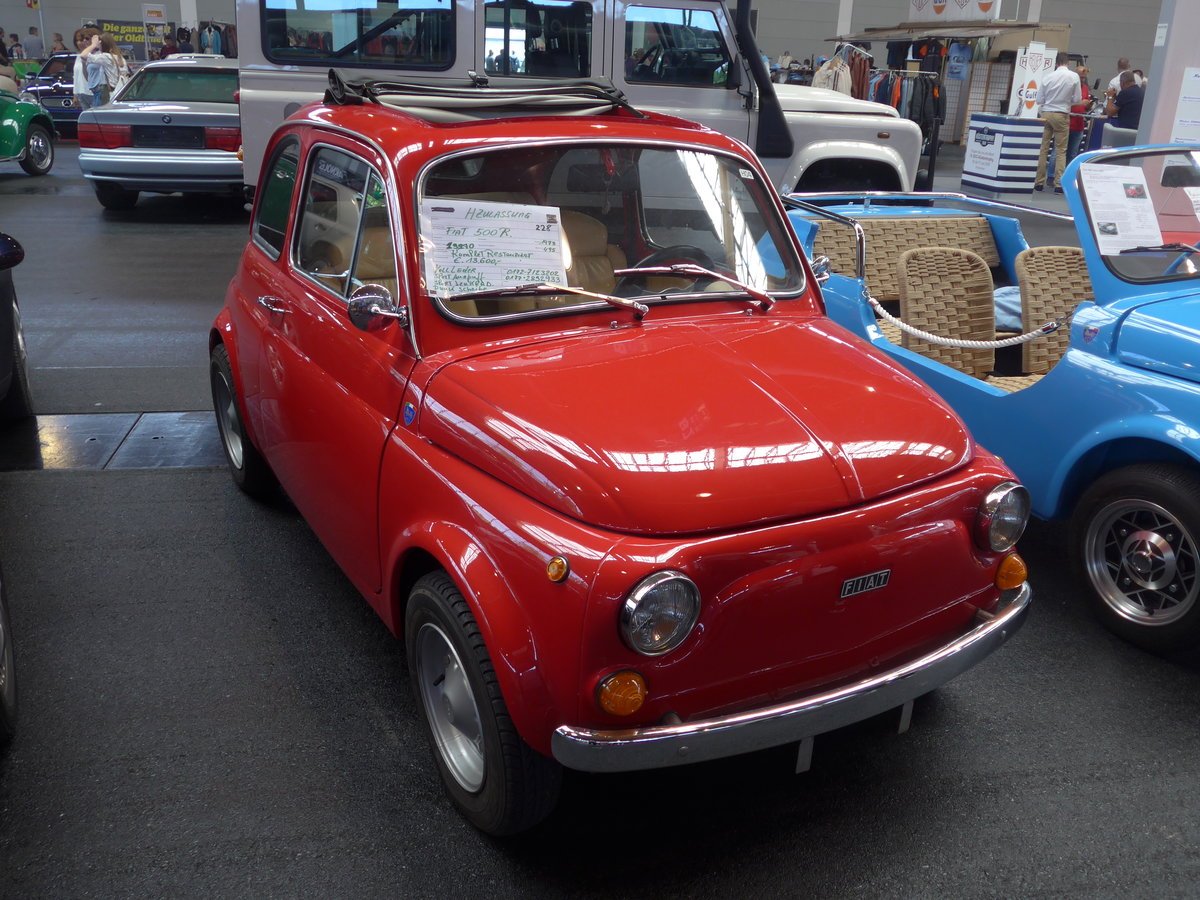 (193'523) - Fiat am 26. Mai 2018 in Friedrichshafen, Messe