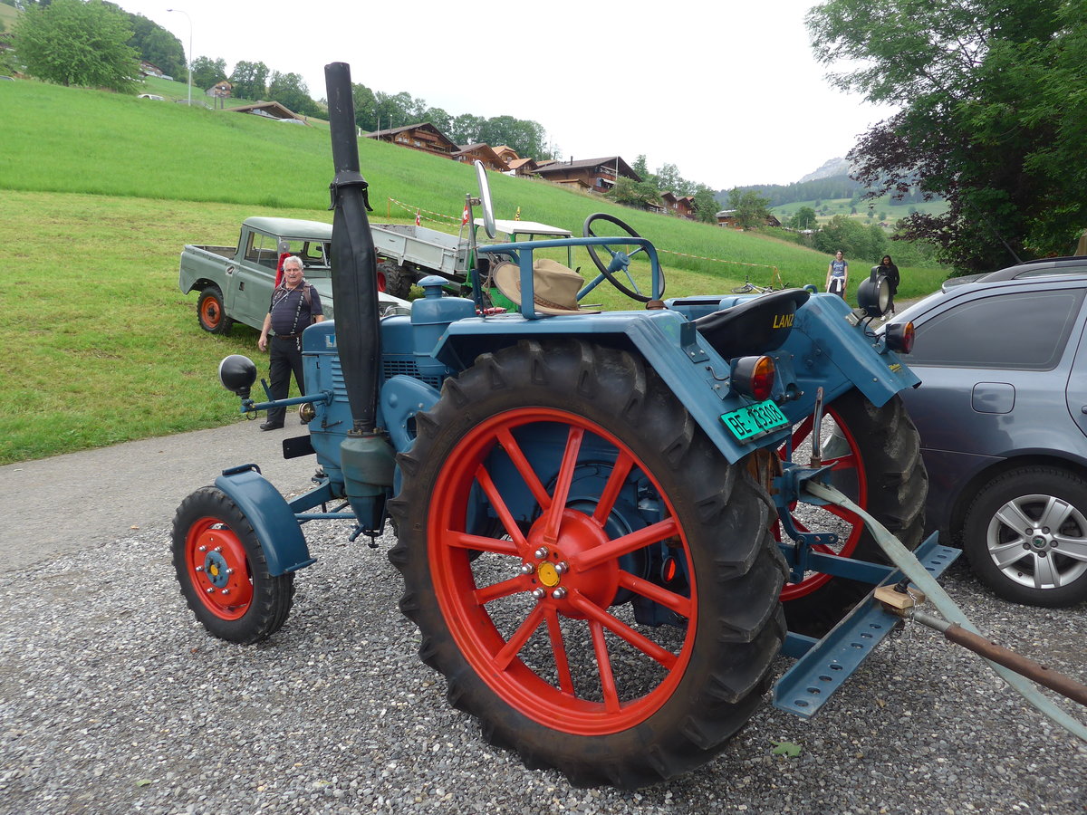 (193'600) - Lanz Bulldog - BE 23'308 - am 27. Mai 2018 in Aeschlen