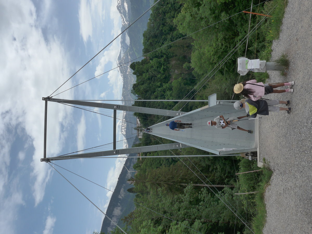 (193'606) - Die Panoramabrcke Aeschlen-Sigriswil am 27. Mai 2018 von Aeschlen aus