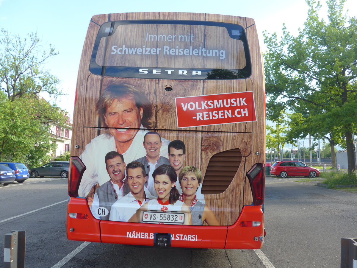 (193'628) - Zerzuben, Visp-Eyholz - Nr. 11/VS 55'832 - Setra am 29. Mai 2018 in Thun, Seestrasse