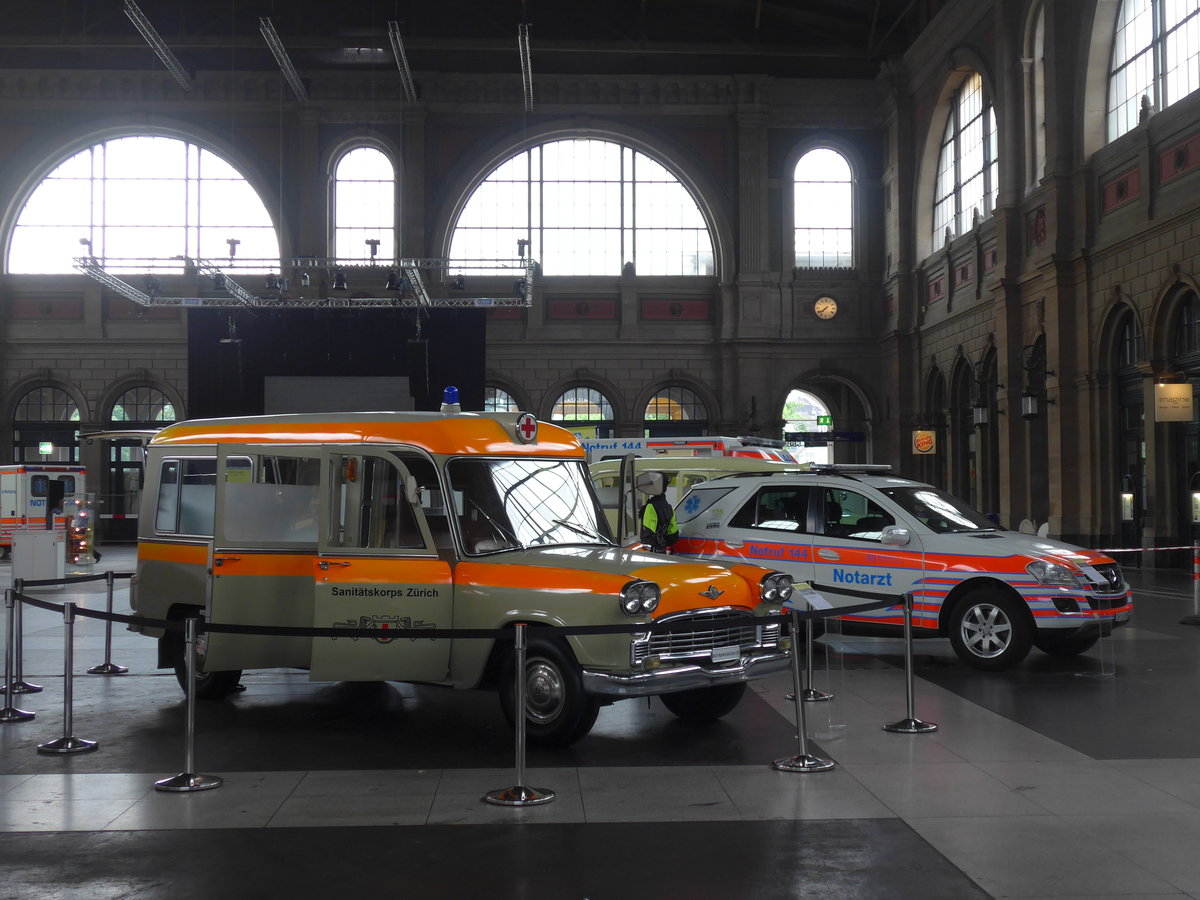 (193'778) - Sanittskorps Zrich - Checker am 9. Juni 2018 im Bahnhof Zrich
