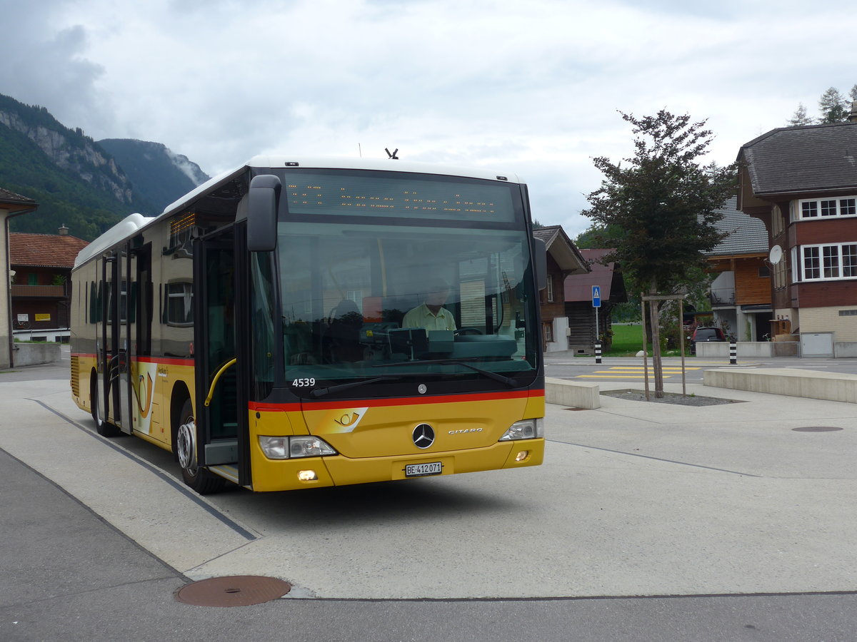 (194'989) - AVG Meiringen - Nr. 71/BE 412'071 - Mercedes am 21. Juli 2018 in Innertkirchen, Grimseltor