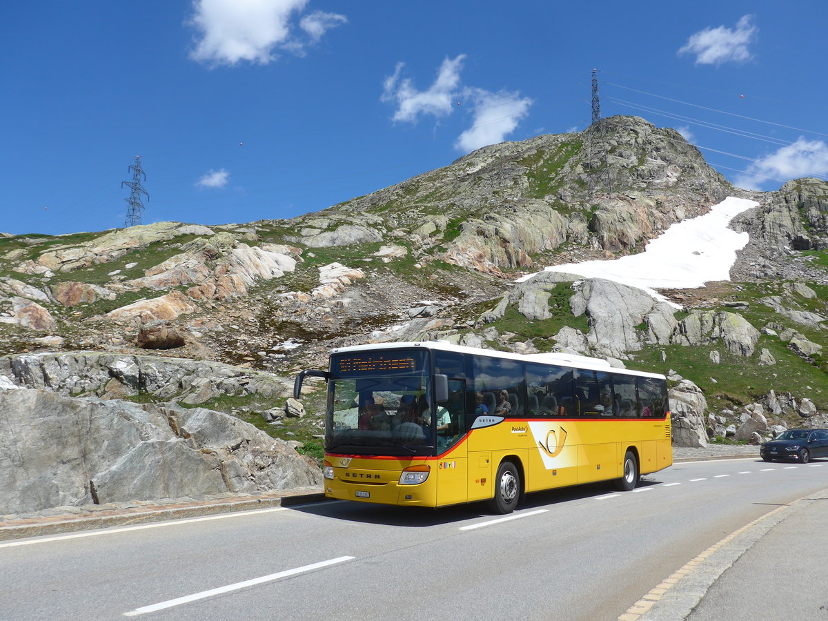 (195'289) - PostAuto Bern - BE 653'387 - Setra am 29. Juli 2018 auf dem Grimselpass