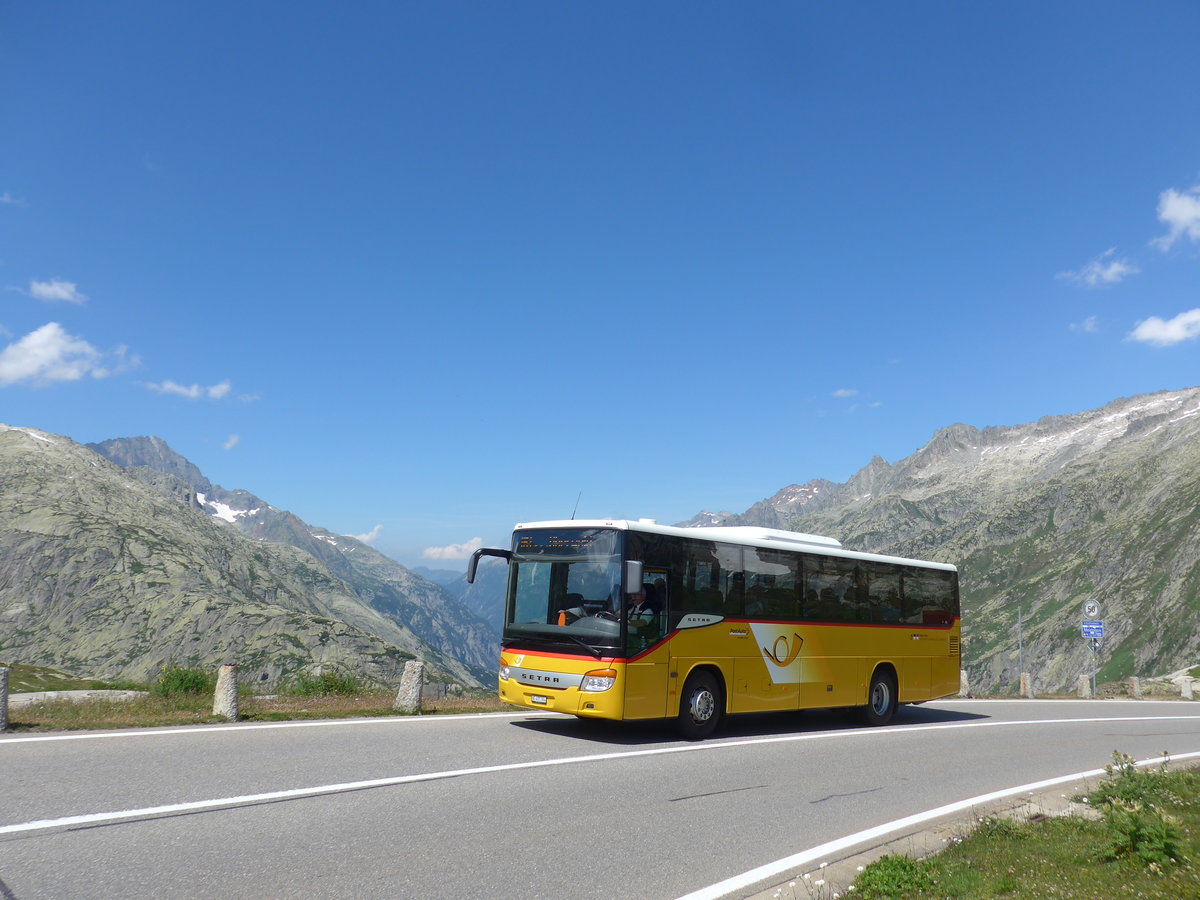 (195'303) - AVG Meiringen - Nr. 64/BE 401'364 - Setra am 29. Juli 2018 auf dem Grimselpass