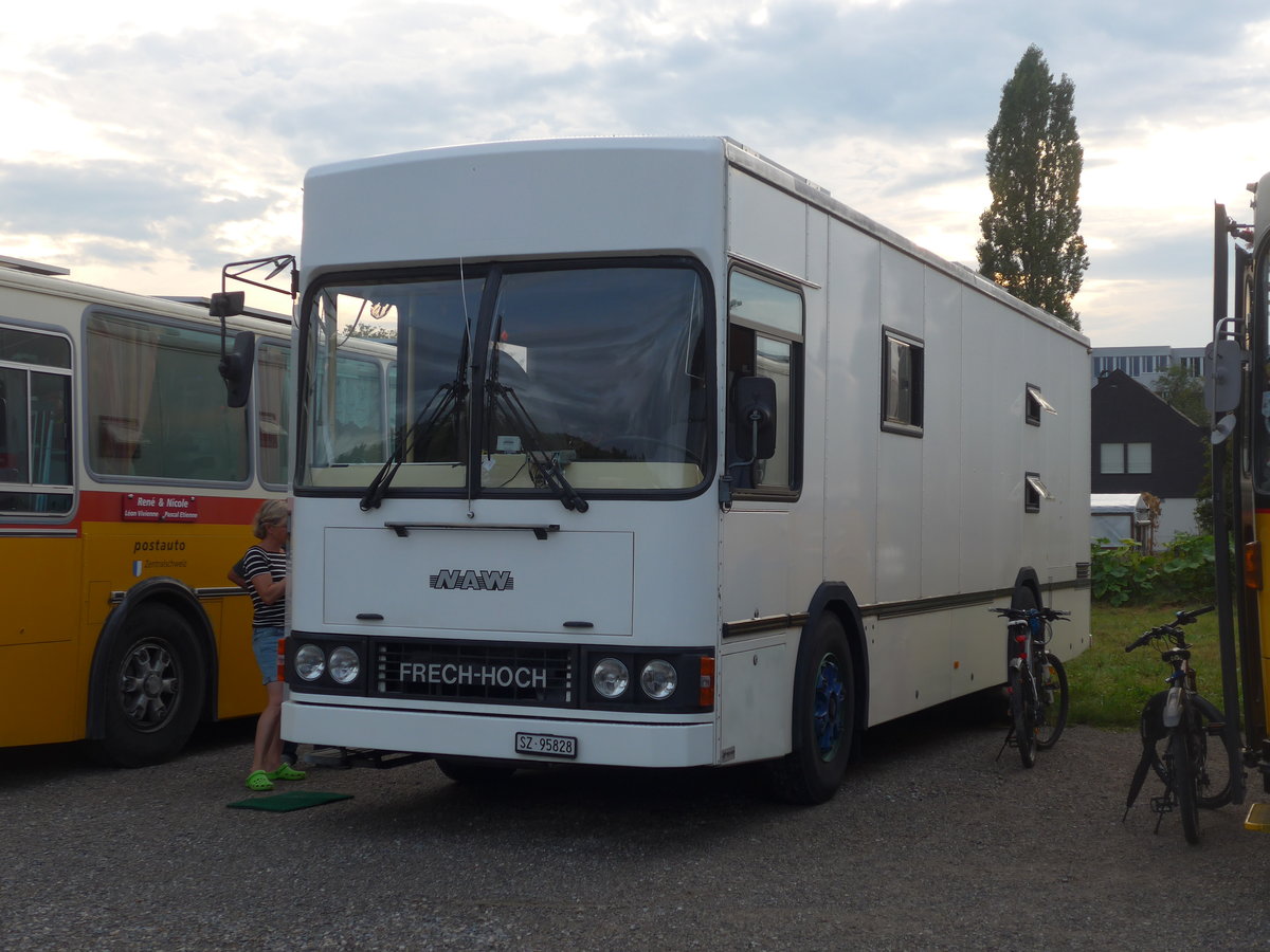 (195'913) - NAW - SZ 95'828 - am 17. August 2018 in Wettingen, Zirkuswiese