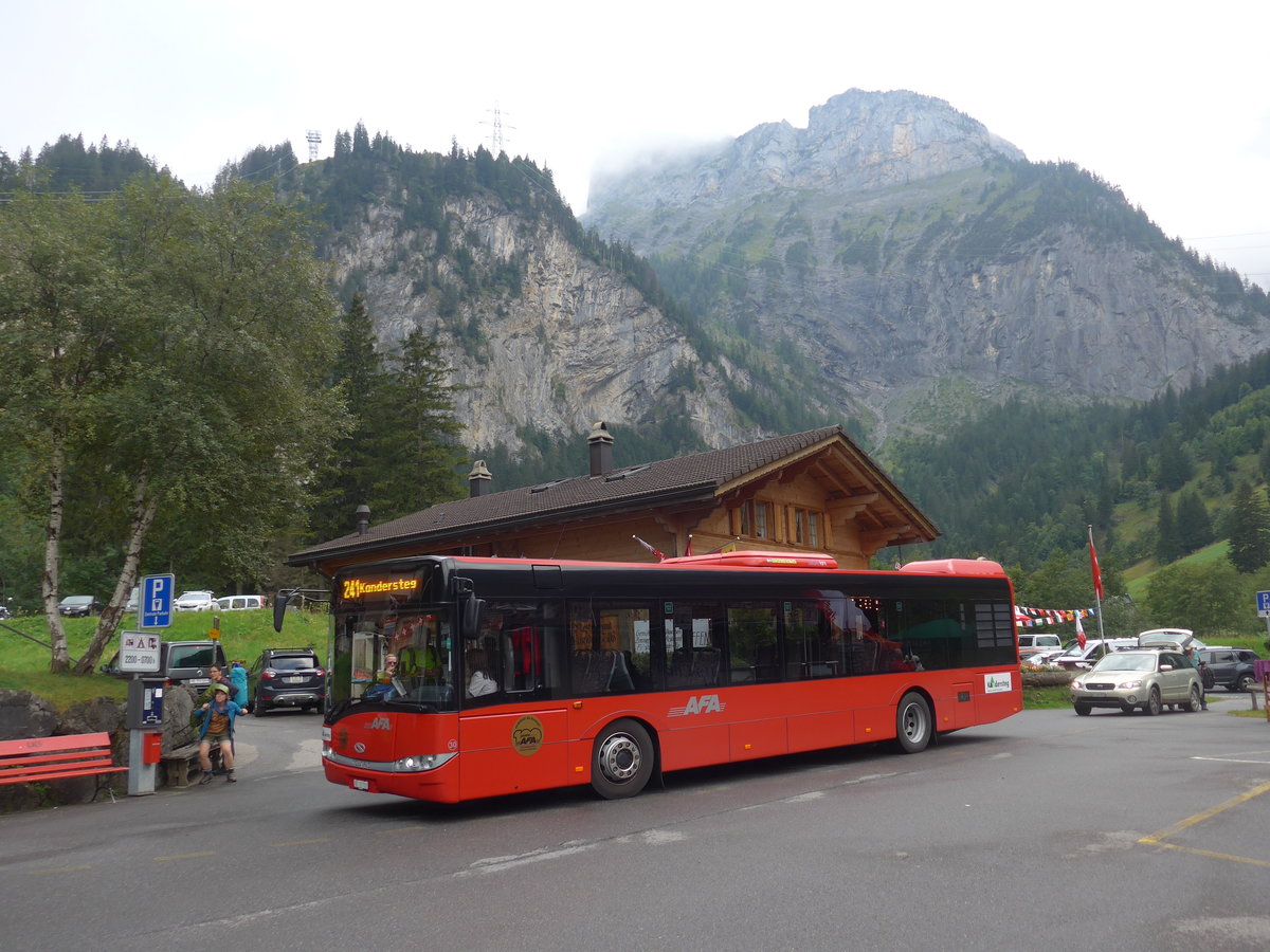 (195'990) - AFA Adelboden - Nr. 30/BE 26'703 - Solaris am 18. August 2018 in Kandersteg, Talstation Sunnbel