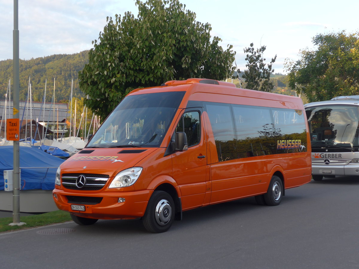 (196'222) - Heusser, Adetswil - ZH 103'743 - Mercedes am 27. August 2018 in Thun, Strandbad