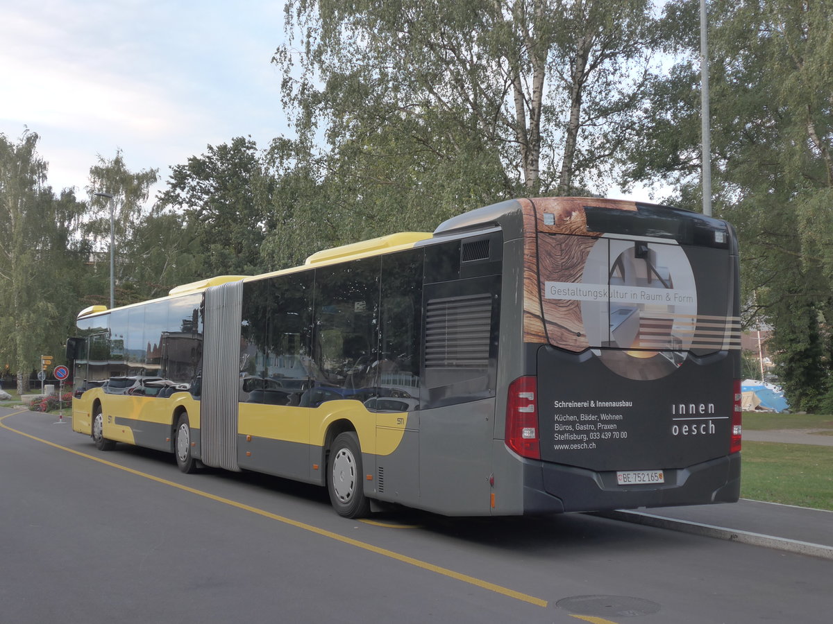 (196'229) - STI Thun - Nr. 165/BE 752'165 - Mercedes am 27. August 2018 in Thun, Lachen