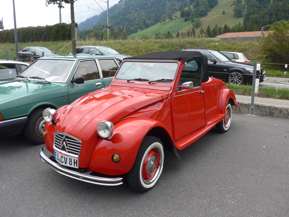 (196'413) - Citron - EU-CV 8H - am 2. September 2018 in Reichenbach