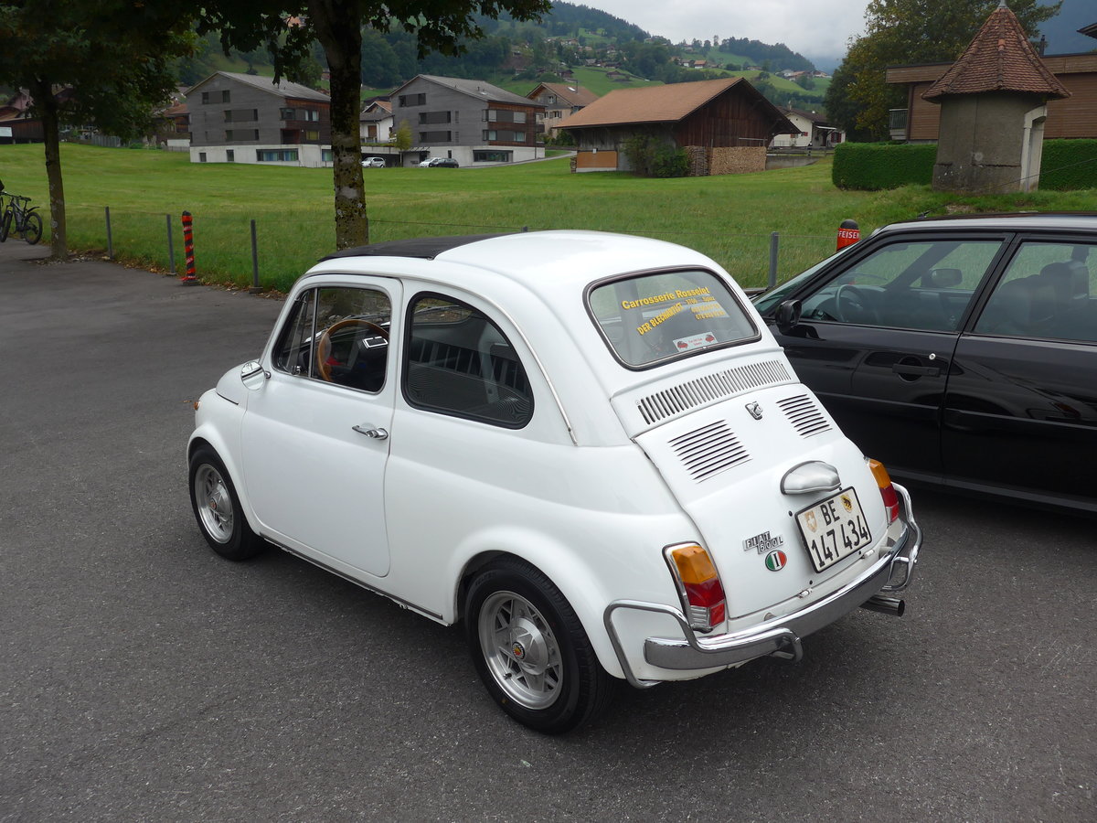(196'414) - Fiat - BE 147'434 - am 2. September 2018 in Reichenbach