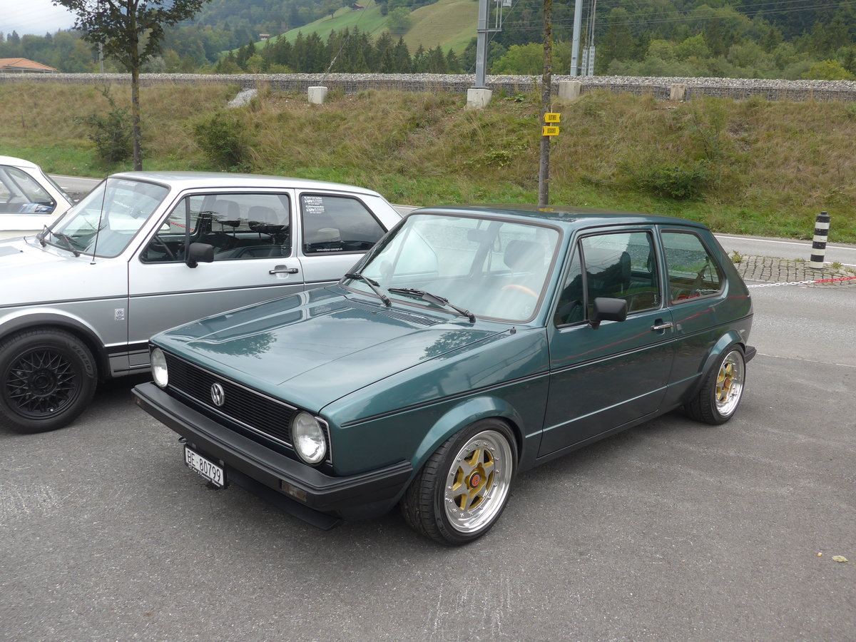 (196'440) - VW-Golf - BE 80'799 - am 2. September 2018 in Reichenbach