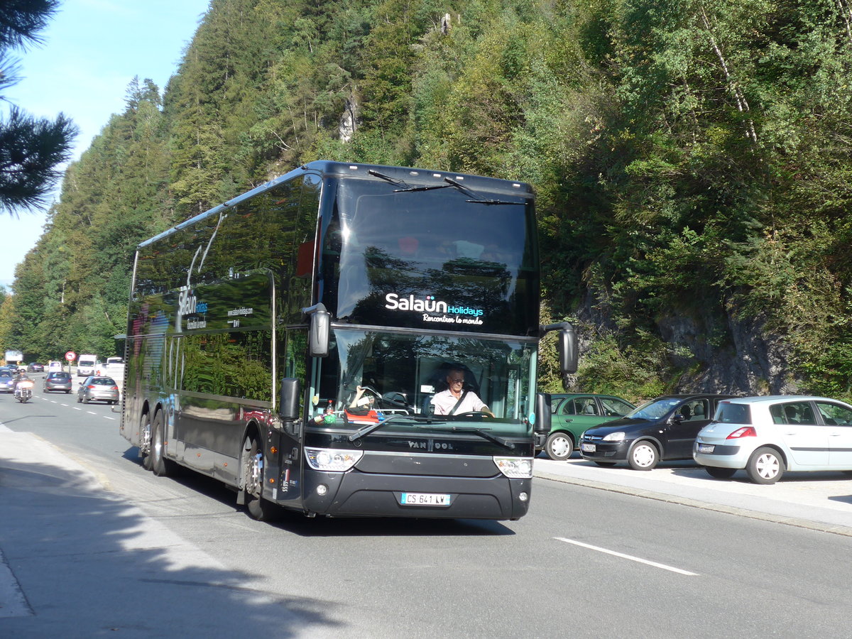 (196'835) - Aus Frankreich: Salan - CS 631 LW - Van Hool am 11. September 2018 in Brixlegg, Innsbrucker Strasse