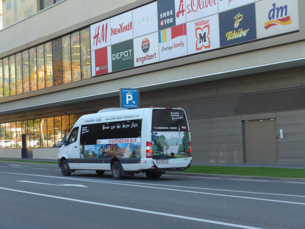 (196'897) - Ledermair, Schwaz - SZ 607 ZR - Mercedes am 12. September 2018 in Schwaz, Innsbrucker Strasse