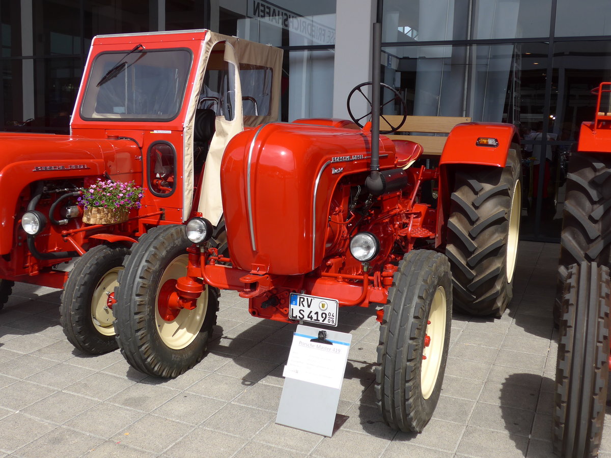 (197'398) - Porsche - RV-LS 419 - am 26. Mai 2018 in Friedrichshafen, Messe