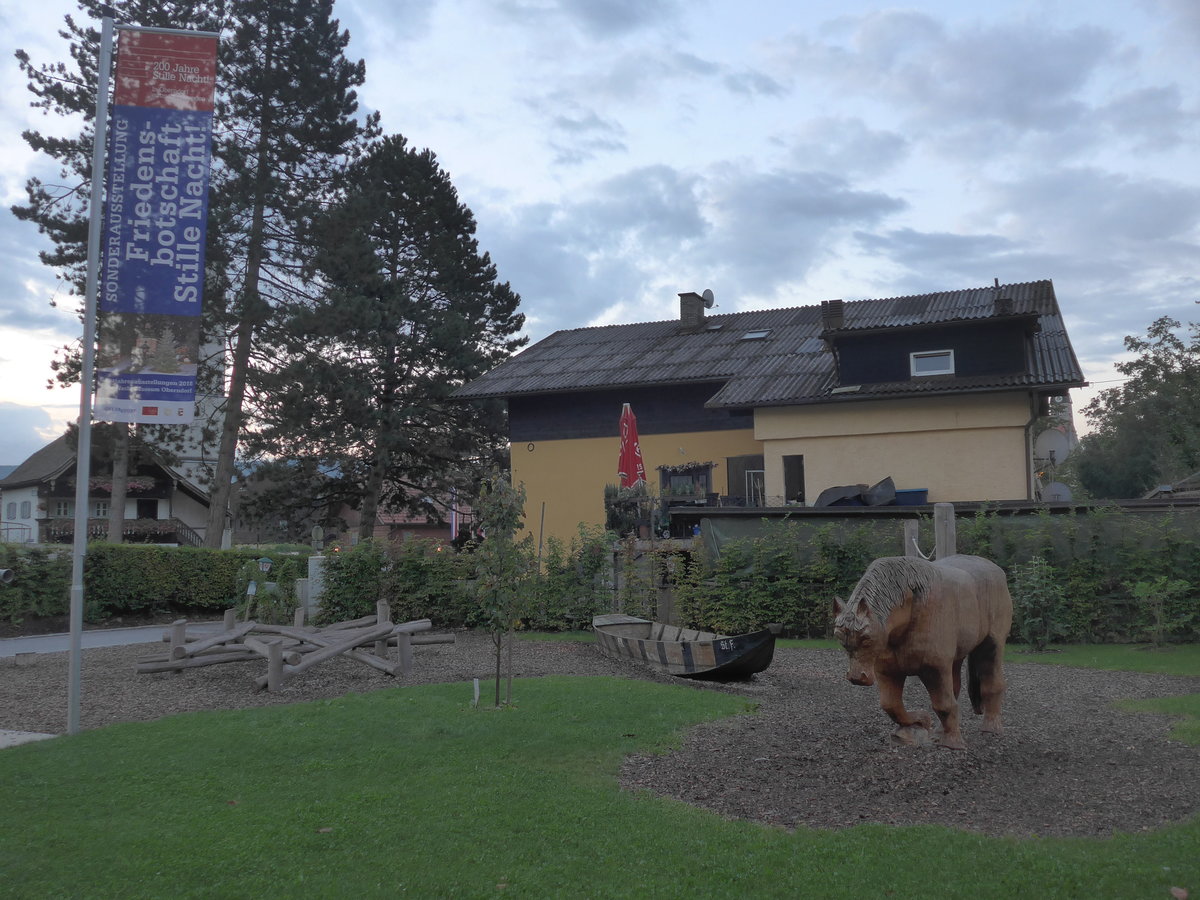 (197'605) - Spielplatz beim Stille-Nacht-Platz am 15. September 2018 in Oberndorf