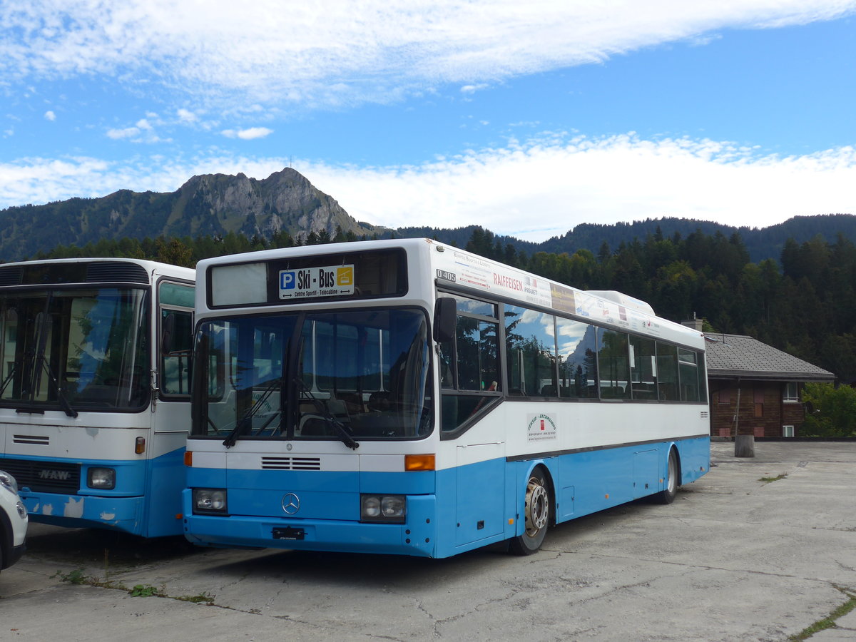 (197'934) - Leysin-Excursions, Leysin - Mercedes am 23. September 2018 in Leysin, Garage