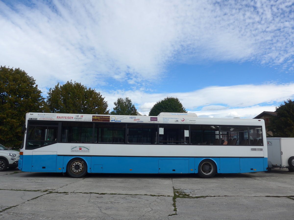 (197'936) - Leysin-Excursions, Leysin - Mercedes am 23. September 2018 in Leysin, Garage