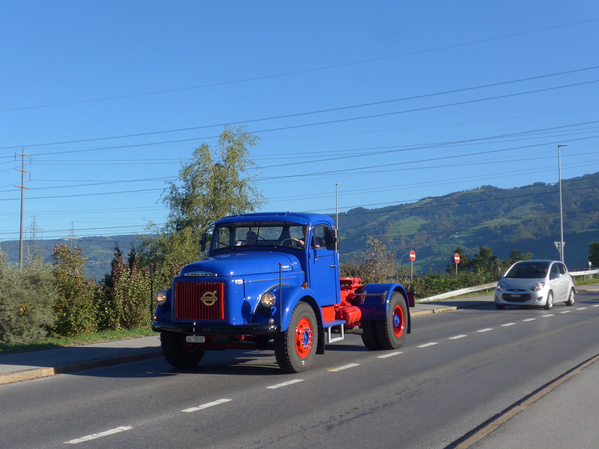 (198'165) - Volvo - AG 15'532 - am 13. Oktober 2018 in Bilten, Schniserstrasse