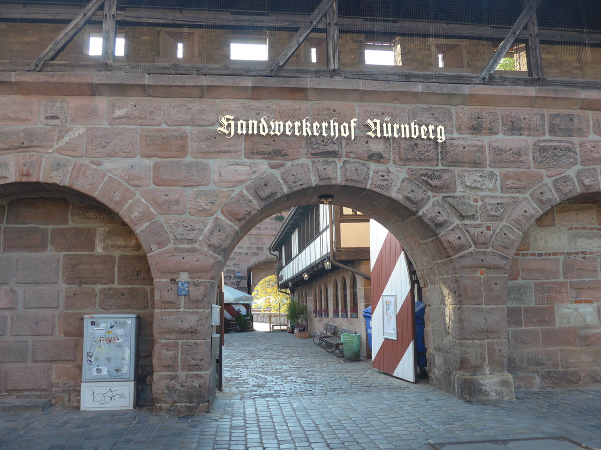 (198'314) - Der Handwerkerhof am 16. Oktober 2018 in Nrnberg