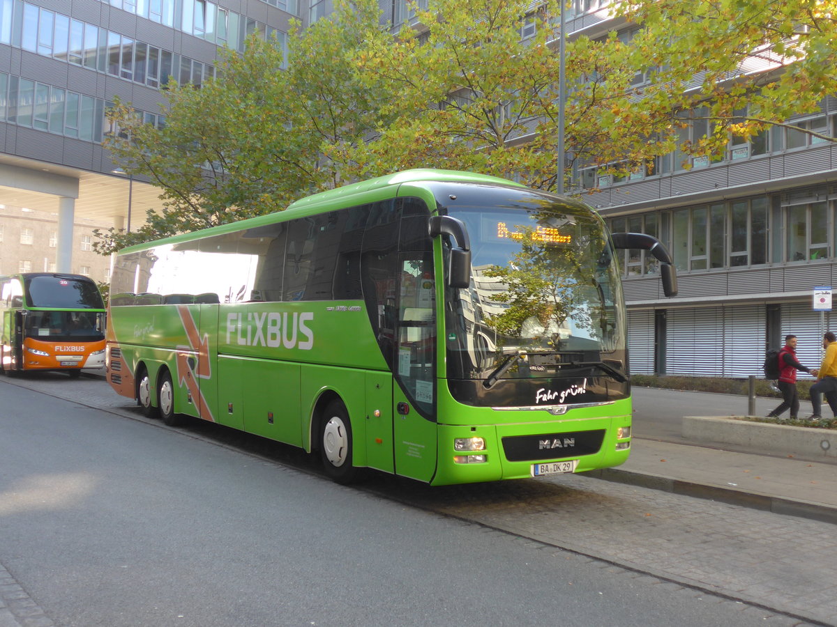 (198'333) - Krapp, Bamberg - BA-DK 29 - MAN am 16. Oktober 2018 in Nrnberg, Zentraler Busbahnhof