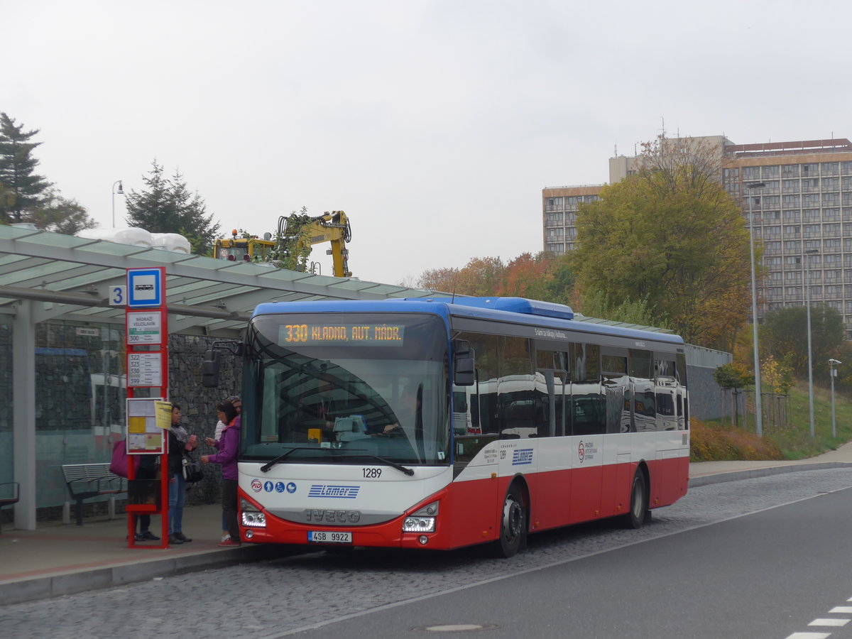 (198'554) - Lamer, Kladno - Nr. 1289/4SB 9922 - Iveco am 19. Oktober 2018 in Praha, Ndraz Veleslavn