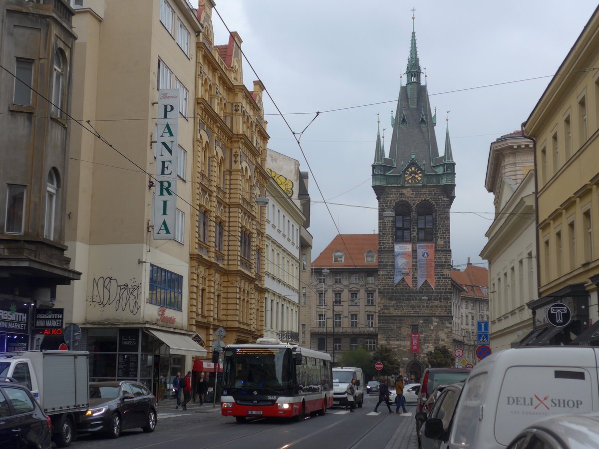 (198'666) - DPP Praha - Nr. 3648/2AL 6764 - SOR am 19. Oktober 2018 in Praha, Jindrissk