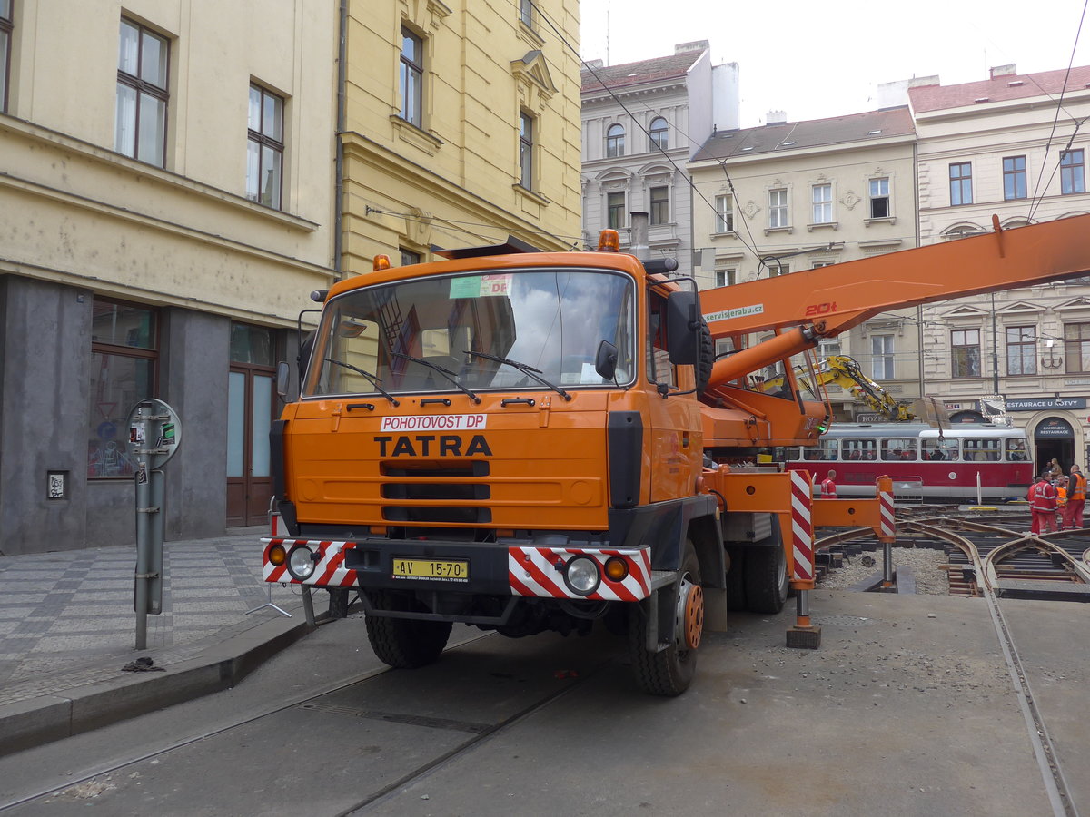 (198'870) - DPP Praha - AV 15-70 - Tatra am 20. Oktober 2018 in Praha
