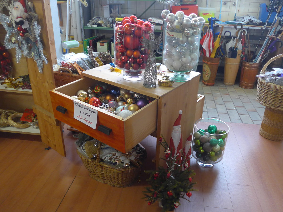(198'980) - Weihnachtsverkauf 2018 im BrockiShop Thun am 26. Oktober 2018