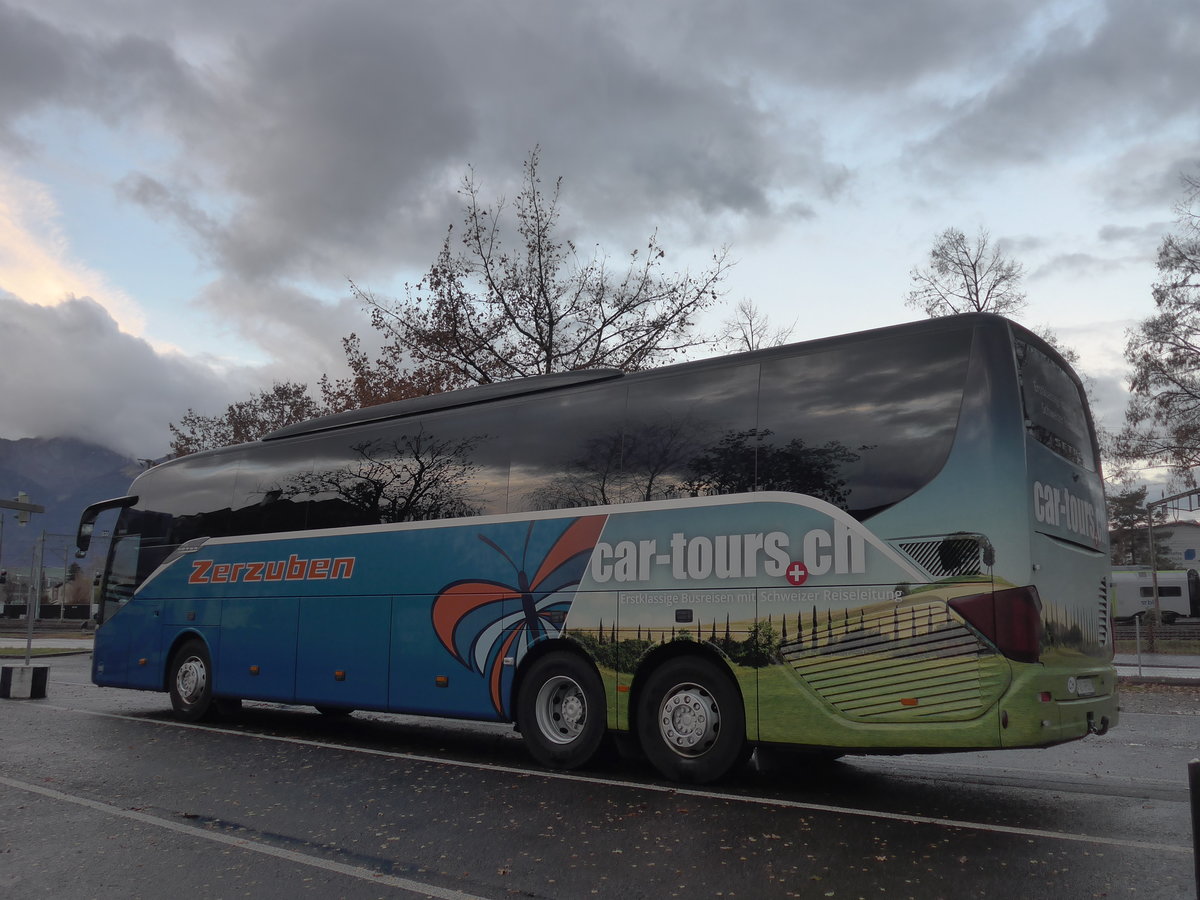 (199'629) - Zerzuben, Visp-Eyholz - Nr. 15/VS 99'500 - Setra am 3. Dezember 2018 in Thun, Seestrasse