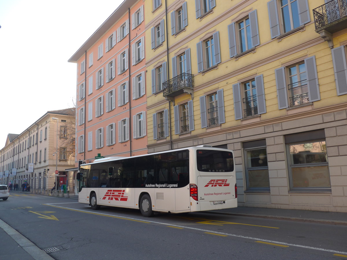 (199'699) - ARL Viganello - Nr. 8/TI 76'168 - Setra am 7. Dezember 2018 in Lugano, Centro