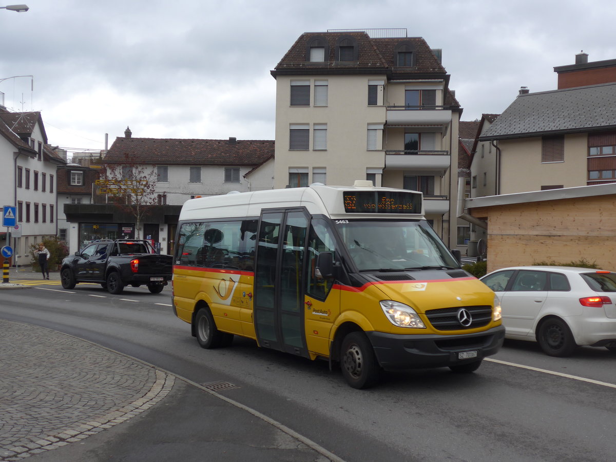 (199'810) - Lienert&Ehrler, Einsliedeln - SZ 70'167 - Mercedes am 8. Dezember 2018 beim Bahnhof Einsiedeln