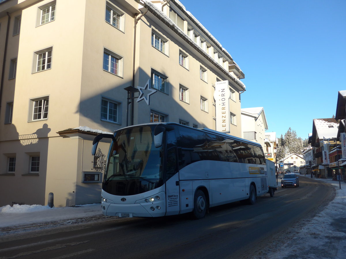 (200'265) - Romantic Tour, Montagnola - TI 275'083 - Beulas am 26. Dezember 2018 in Lenzerheide, Post