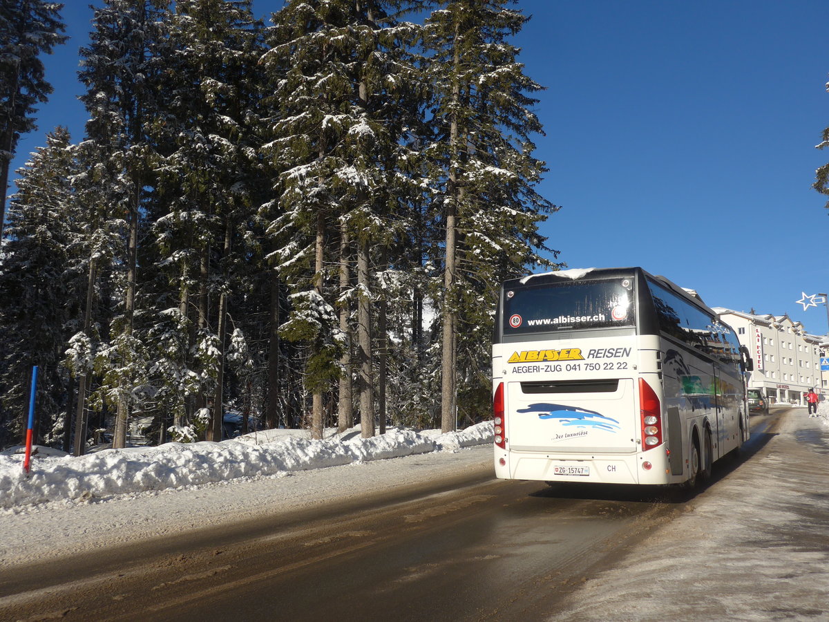 (200'278) - Albisser, Aegeri - ZG 15'747 - Volvo am 26. Dezember 2018 in Lenzerheide, Voa Principale