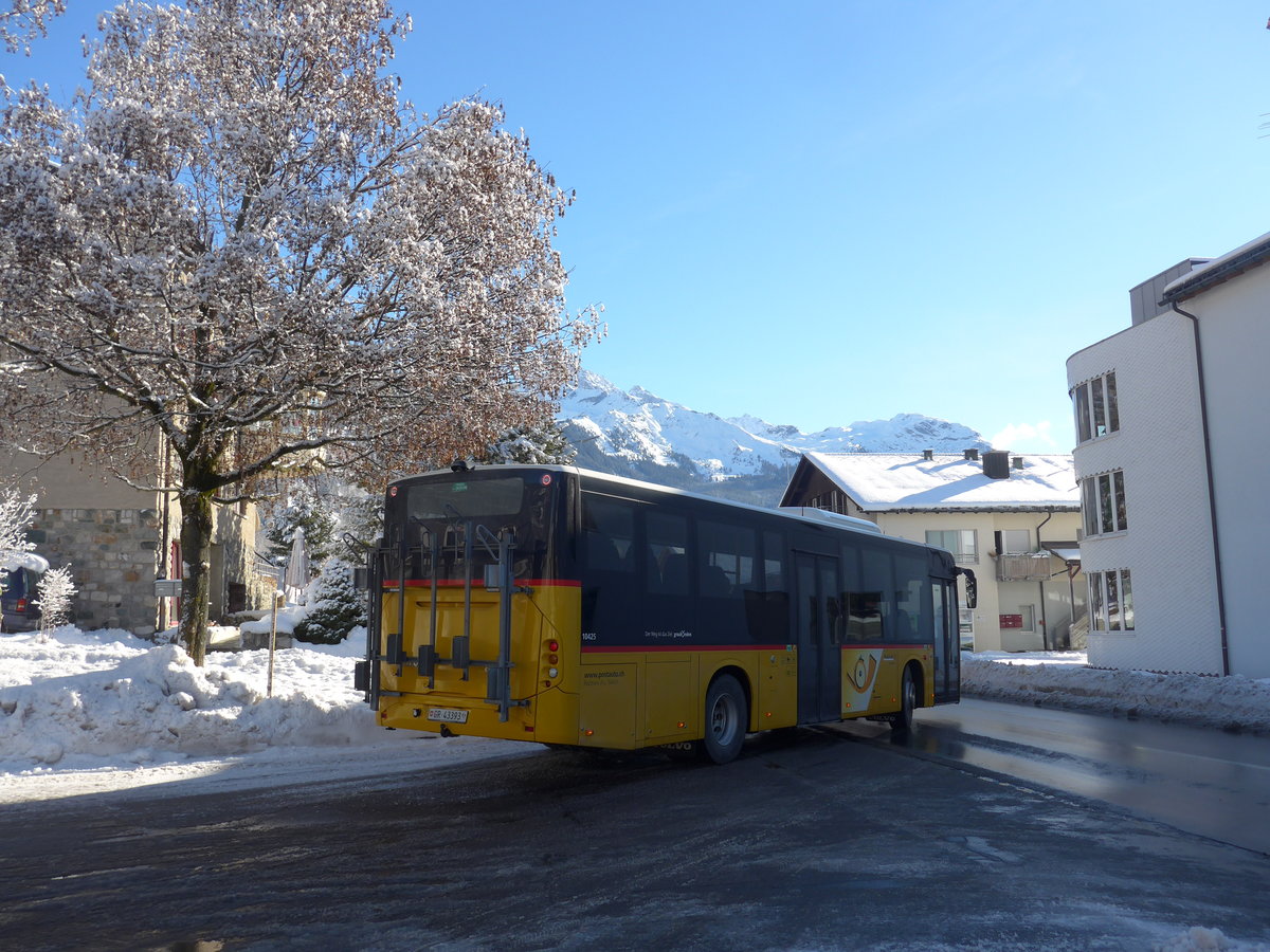 (200'296) - Reptrans, Salouf - GR 43'393 - Volvo am 26. Dezember 2018 in Savognin, Post