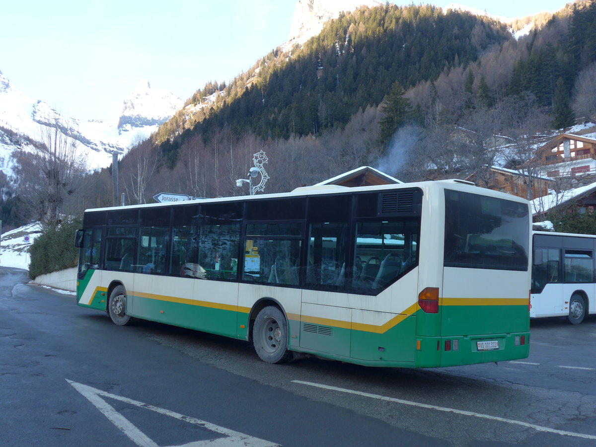 (200'410) - Buchard, Leytron - Nr. 69/VS 101'312 - Mercedes (ex MBC Morges Nr. 69) am 30. Dezember 2018 in Ovronnaz, La Croise