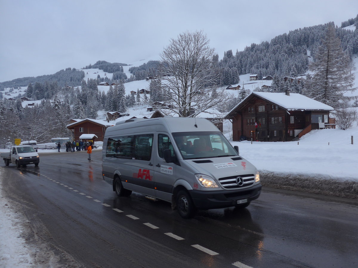 (200'759) - AFA Adelboden - Nr. 48/BE 26'880 - Mercedes (ex Oehrli, Lenk) am 12. Januar 2019 in Adelboden, Oey