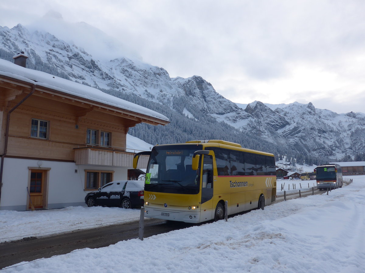 (200'823) - Tschannen, Zofingen - Nr. 16/AG 7755 - Temsa am 12. Januar 2019 in Adelboden, Weltcup