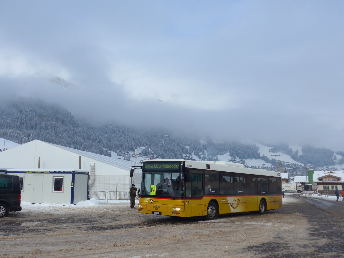 (200'891) - Wyss, Boningen - Nr. 37/SO 103'226 - MAN am 12. Januar 2019 in Adelboden, Weltcup