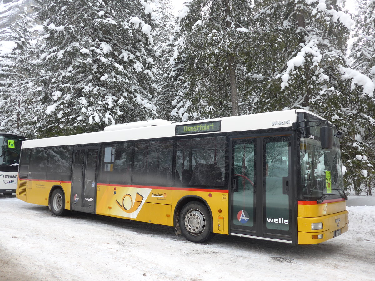 (200'914) - Wyss, Boningen - Nr. 38/SO 59'474 - MAN am 12. Januar 2019 in Adelboden, Unter dem Birg