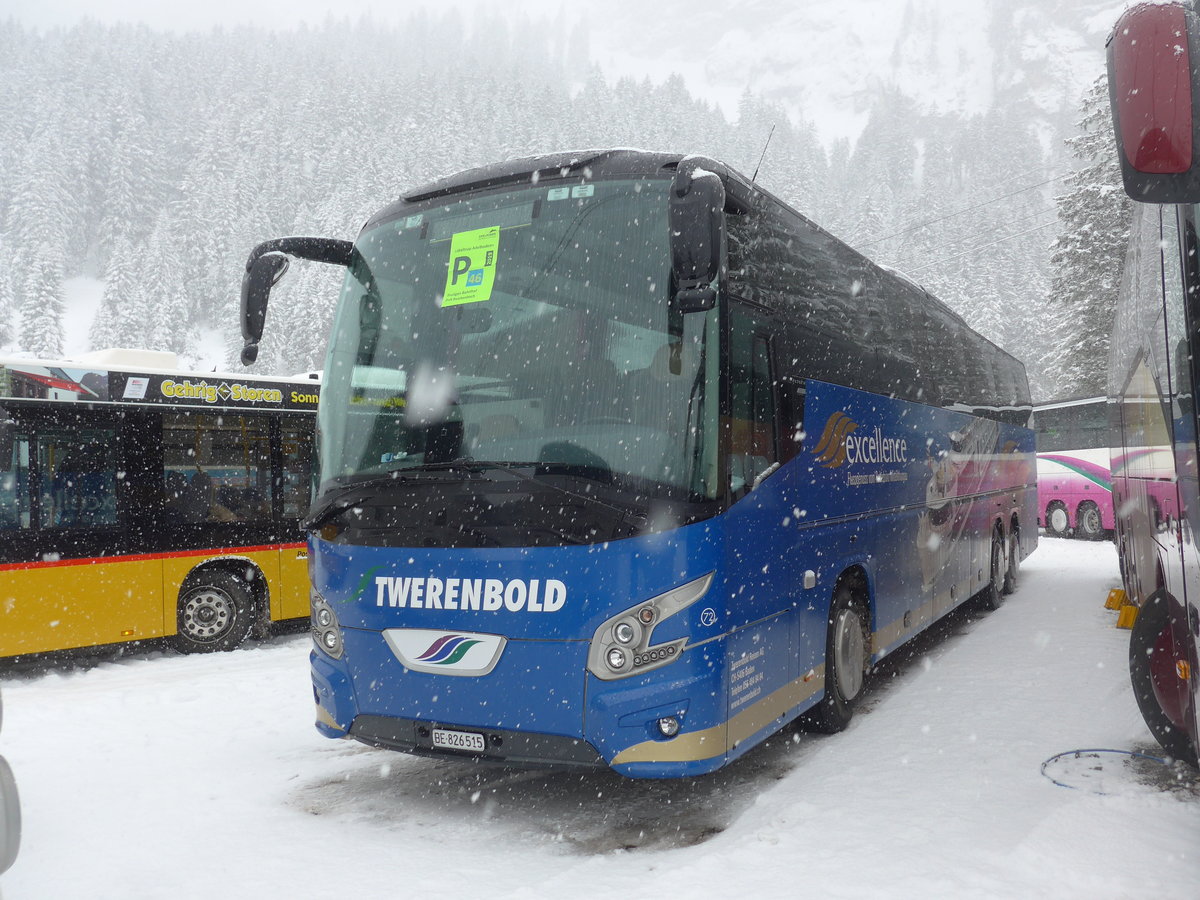 (201'151) - Twerenbold, Baden - Nr. 72/BE 826'515 - VDL am 13. Januar 2019 in Adelboden, Unter dem Birg