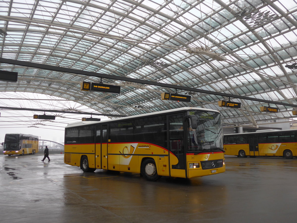 (201'402) - Terretaz, Zernez - GR 53'800 - Mercedes am 2. Februar 2019 in Chur, Postautostation