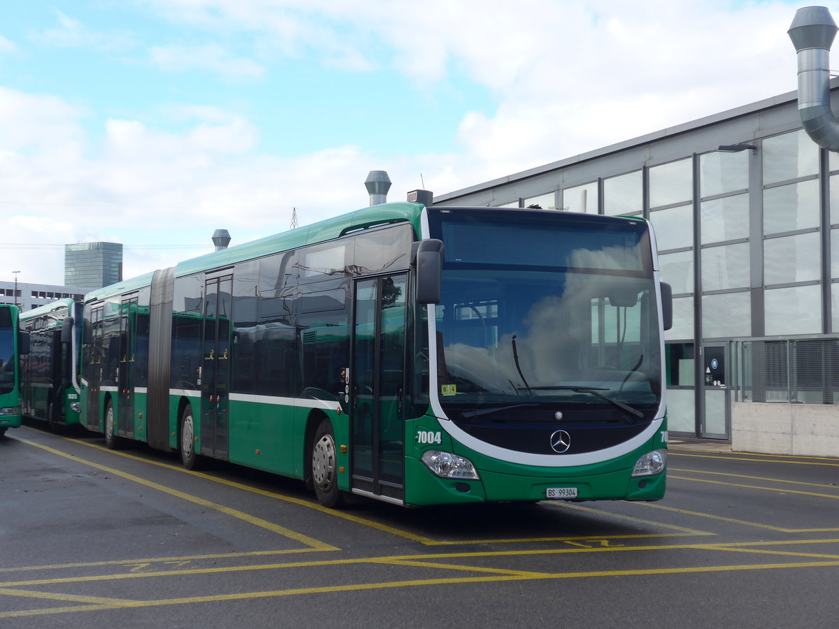 (201'520) - BVB Basel - Nr. 7004/BS 99'304 - Mercedes am 11. Februar 2019 in Basel, Garage Rankstrasse